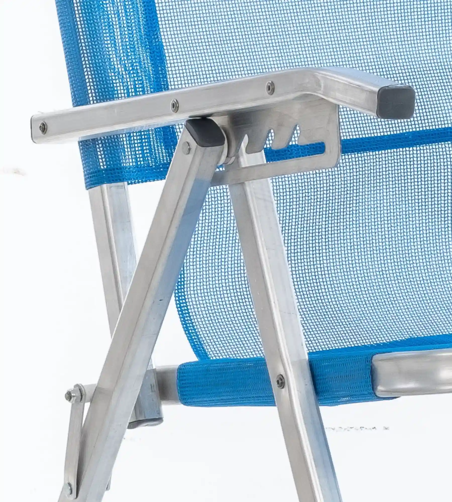 Cadeira de praia conforto reclinavel posição três