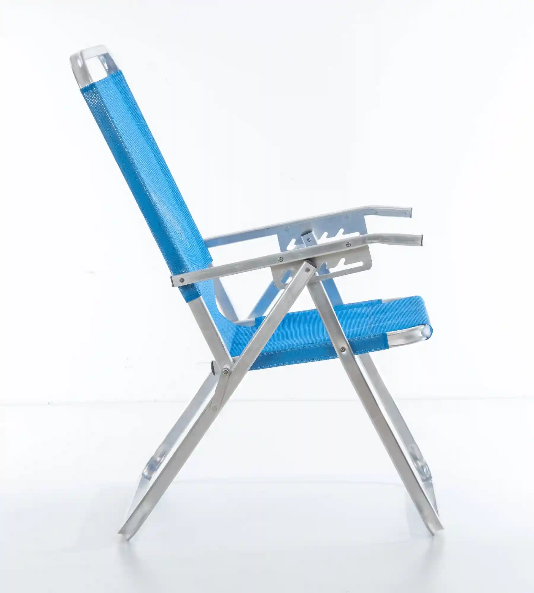 Cadeira de praia conforto reclinavel posição três