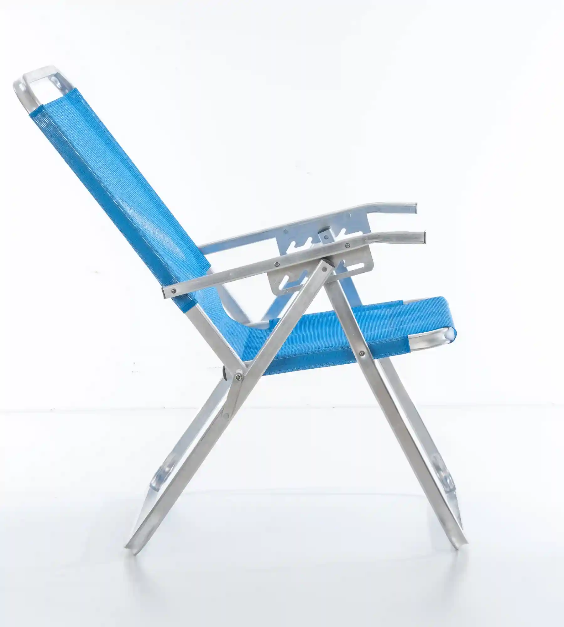 Cadeira de praia conforto reclinavel posição três