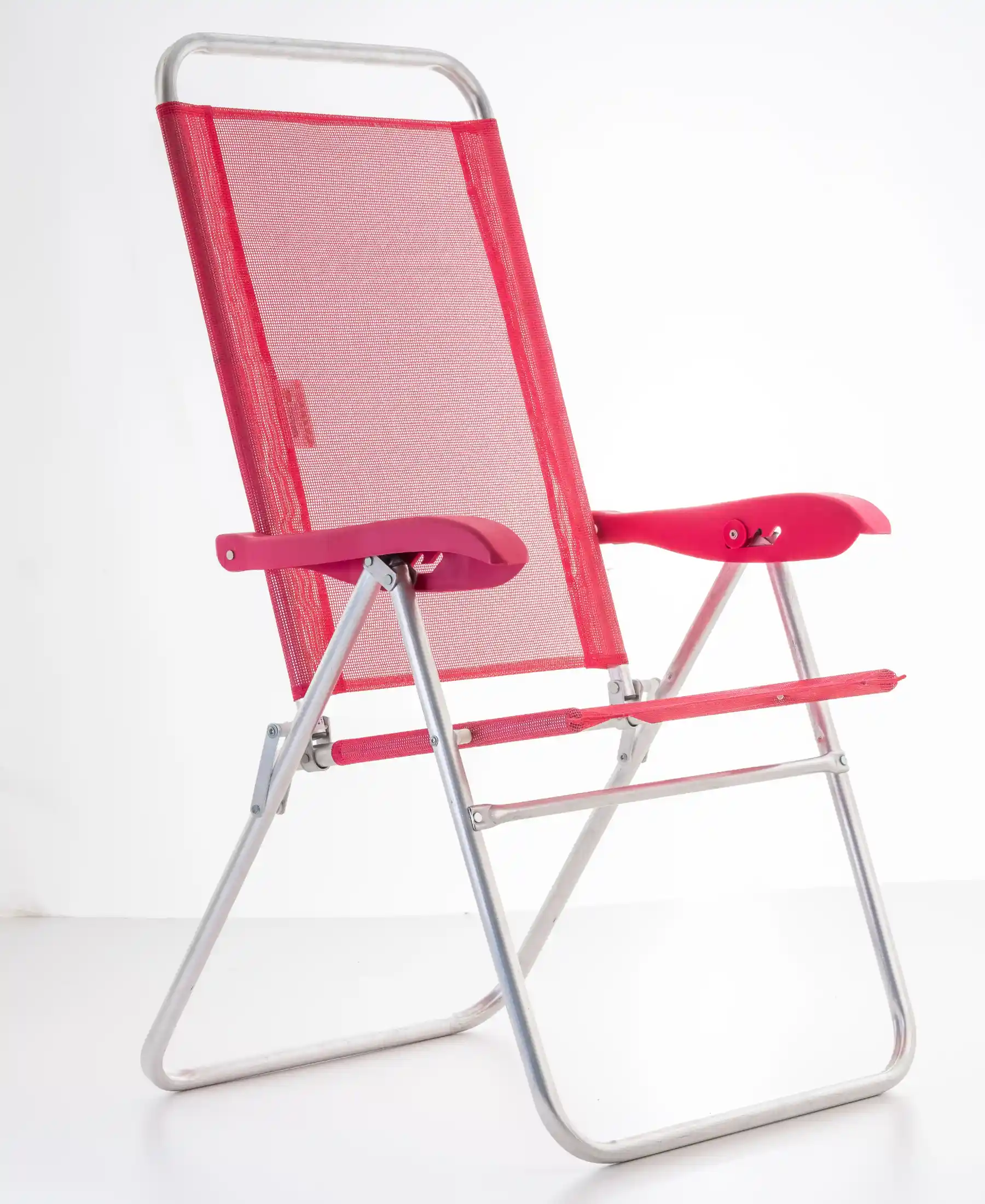 Cadeira de praia encosto alto reclinavel