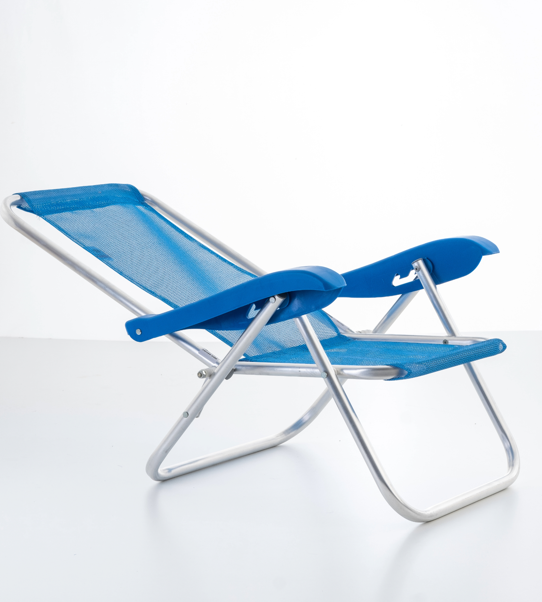 Cadeira de praia infantil reclinavel posição três