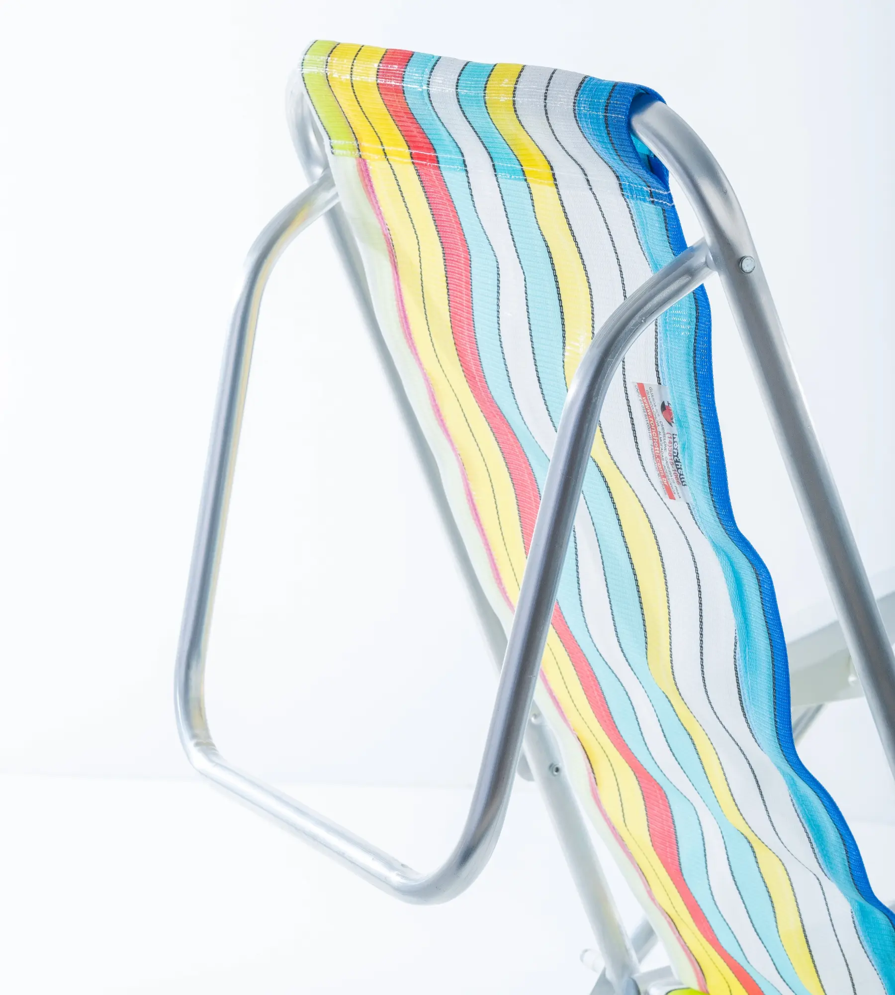 Cadeira de praia reclinavel detalhes