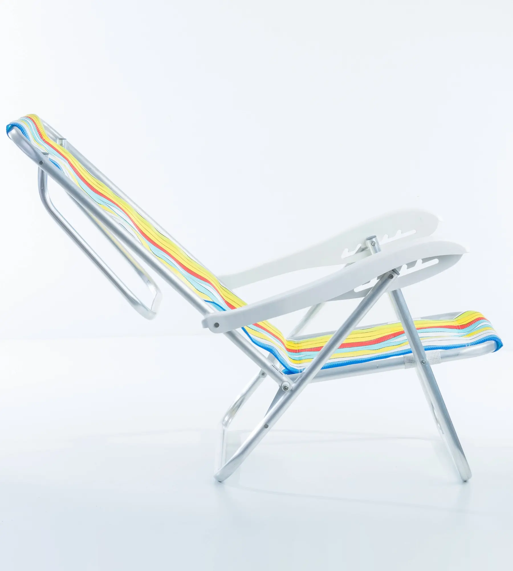 Cadeira de praia reclinavel posição dois