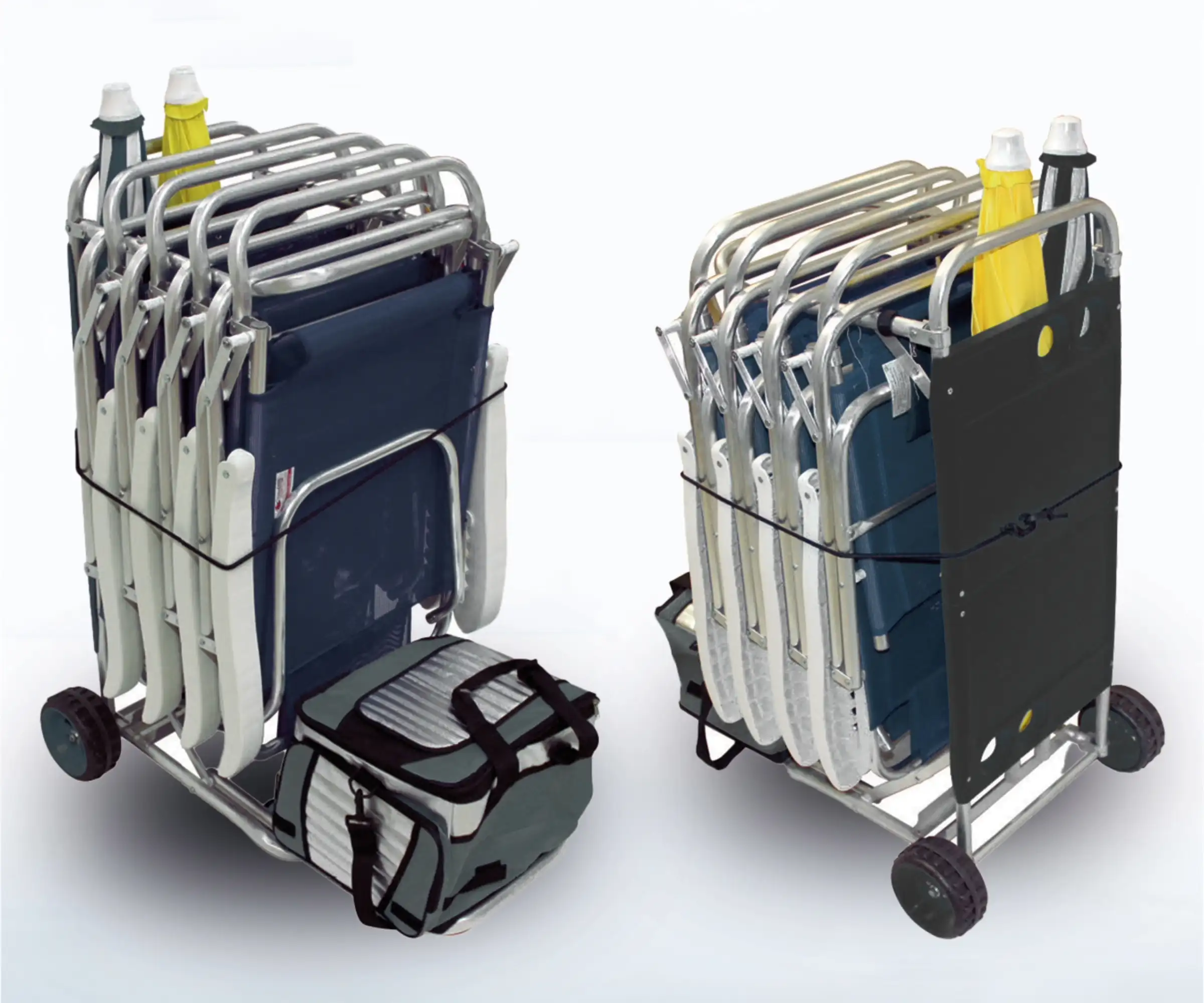 Carrinho de alumínio com avanço