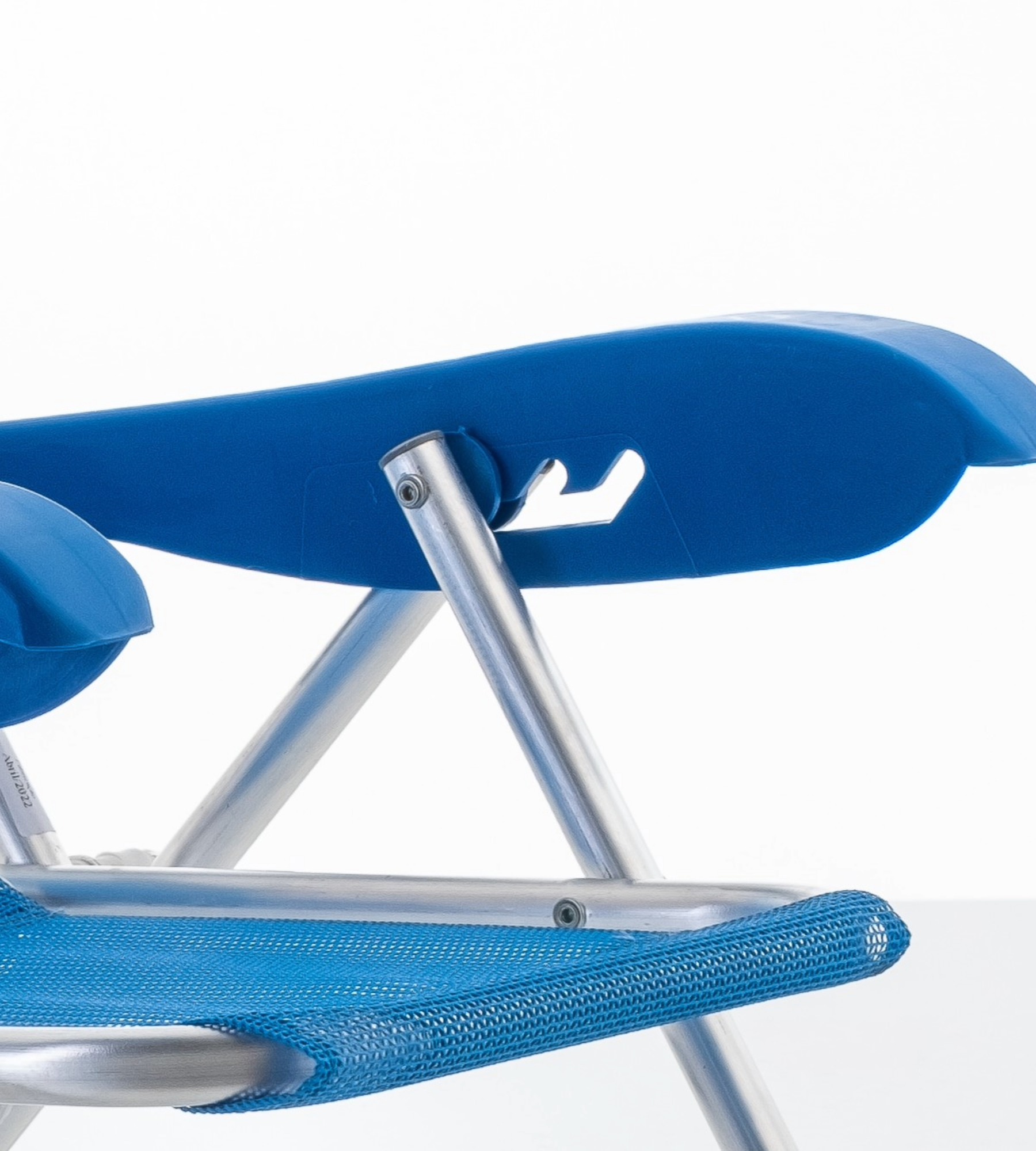 Cadeira de praia infantil reclinavel posição três