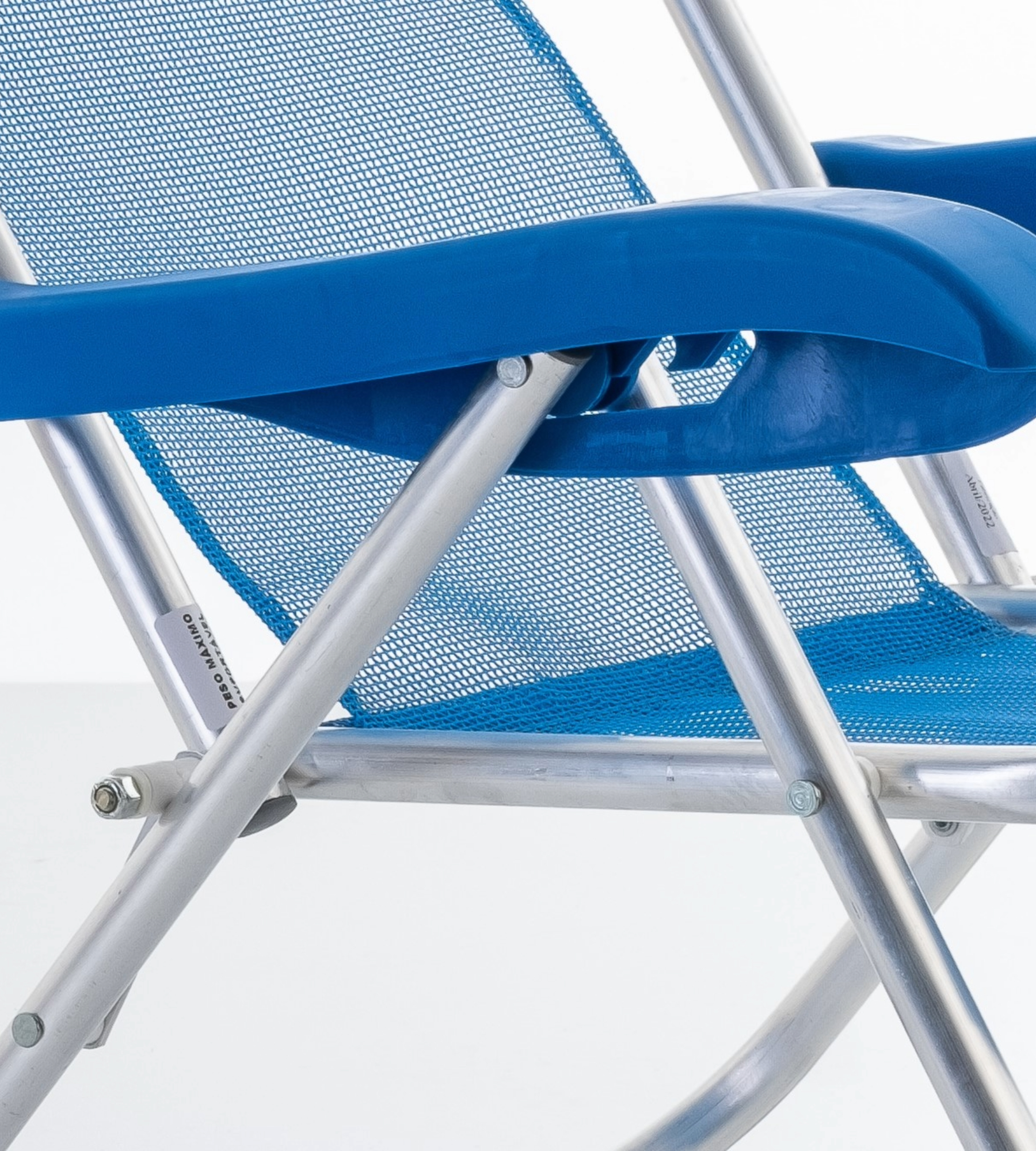 Cadeira de praia infantil reclinavel posição três