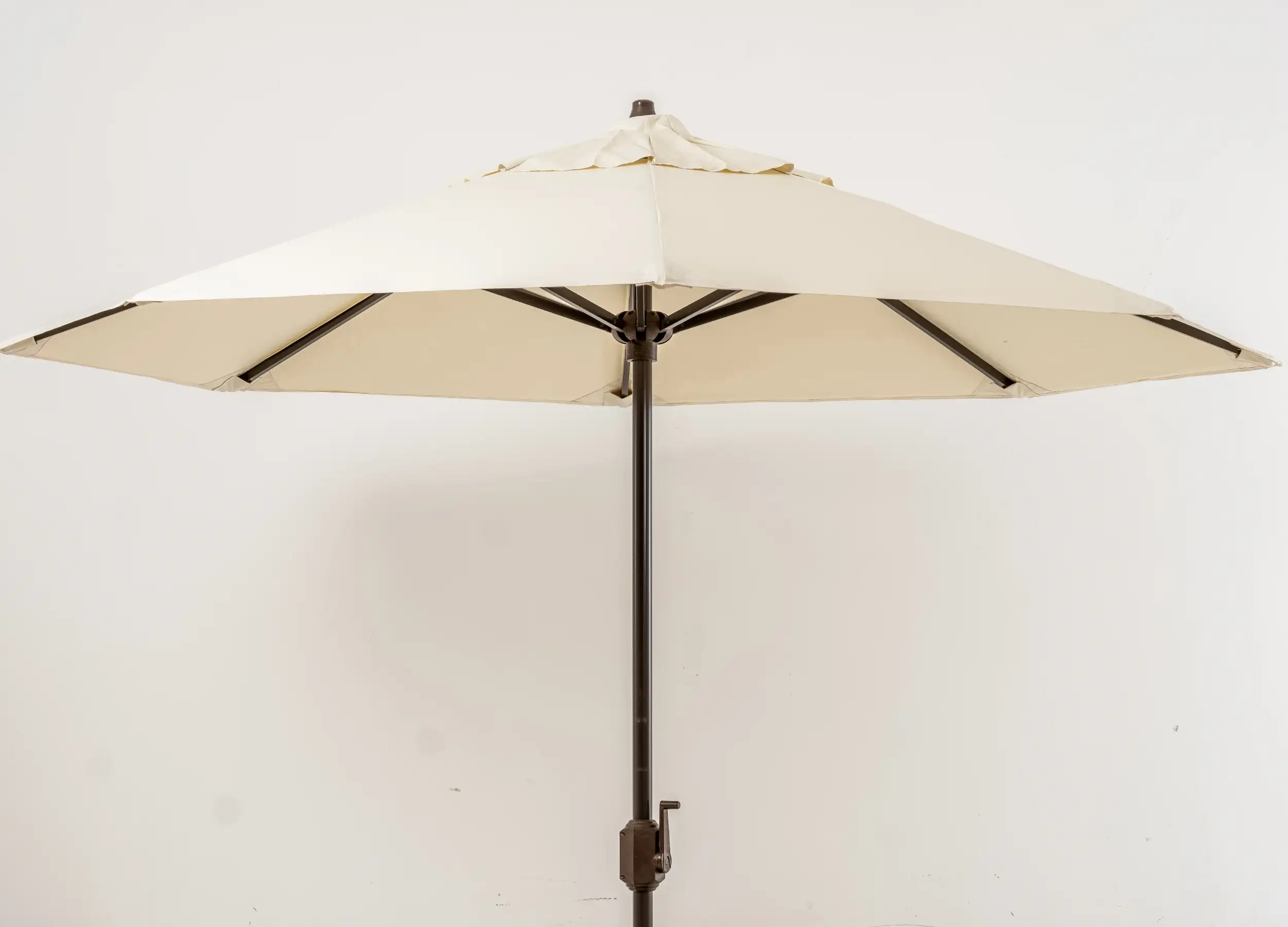 Ombrelone central de alumínio com manípulo