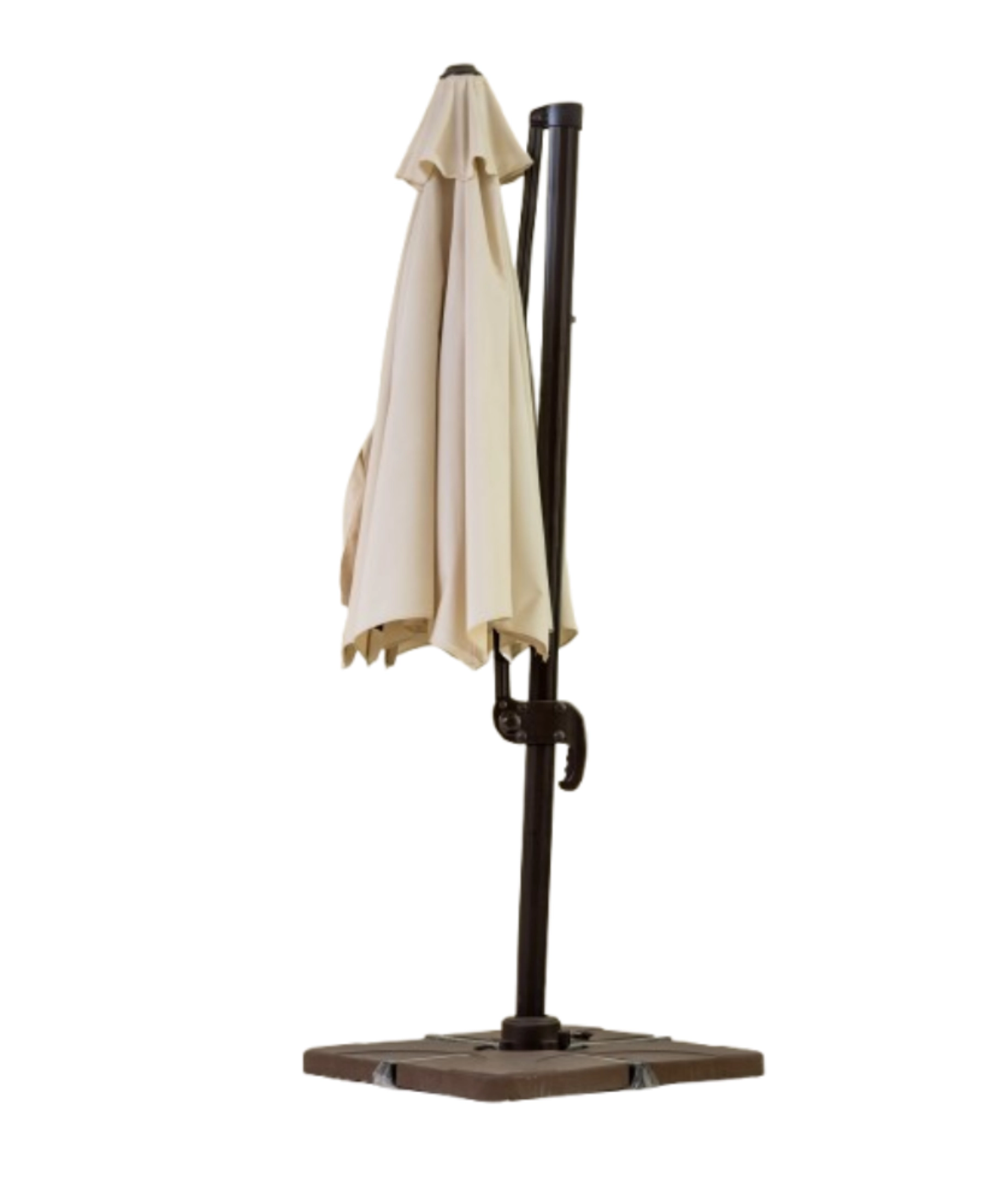 Ombrelone lateral quadrado fechado