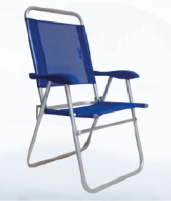 Cadeira Encosto Alto Tecido Sannet | Ronchetti